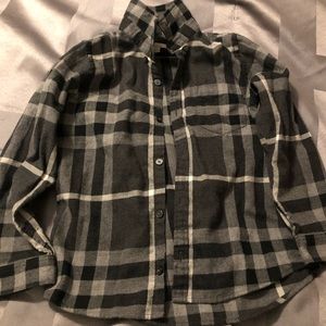 Boys Authentic Burberry Button Shirt